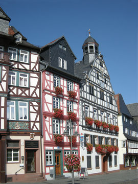 Historische Fachwerkarchitektur in Hessen