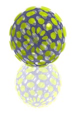 green pattern ball