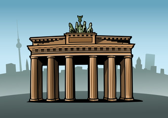 Naklejka premium Brandenburger Tor