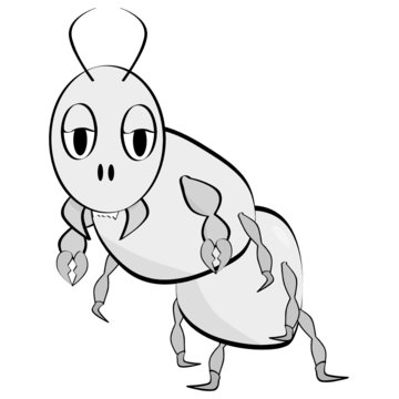 Cartoon ant