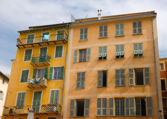 Façades du vieux Nice