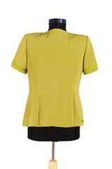 Stylish jacket isolated on the white background