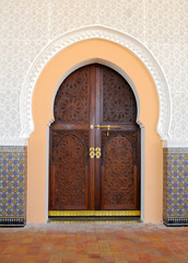 View of a nice Arab door