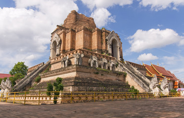 Fototapeta premium Wat Chediluang in Chiang Mai,Thailand