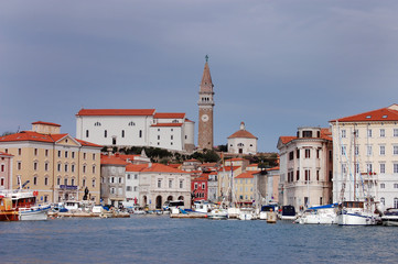 Town by the sea