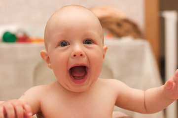 Joying infant