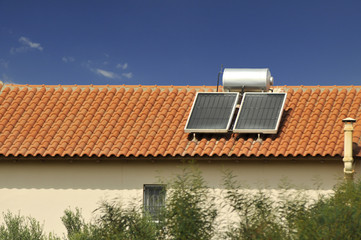 Chauffe-eau solaire grec