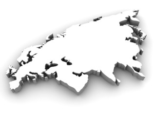 Eurasia. 3d