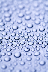 Small water drops