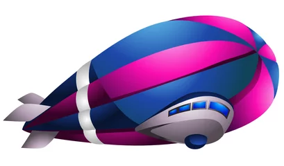 Gordijnen Luchtballon / Zeppelin © BNP Design Studio