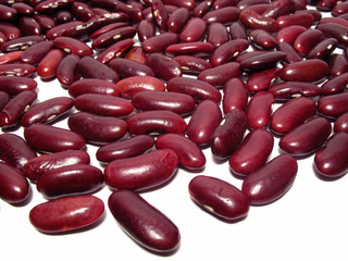 Deail red beans, food background
