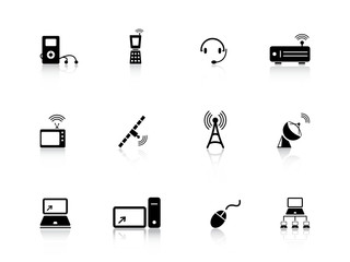 Media and communication icons from series