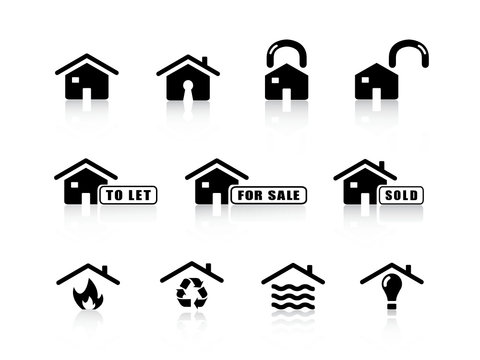 Home icons from series