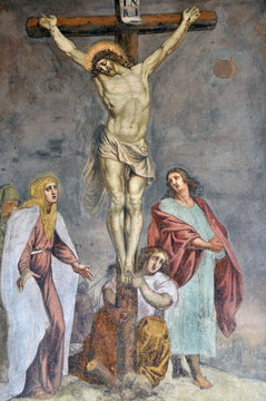 Baveno, Chiesa SS. Gervasio e Protasio, Via Crucis