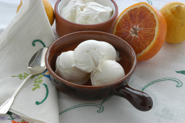 Sorbetto di ricotta - Dolci Trentino Alto Adige