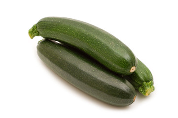 three marrow on white background