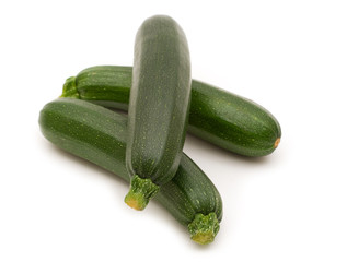 three marrow on white background