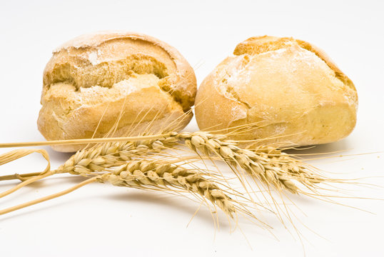 pane con spighe dorate