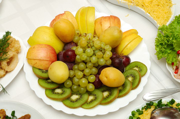 table served with different dishes