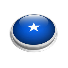 blue 3d one star button