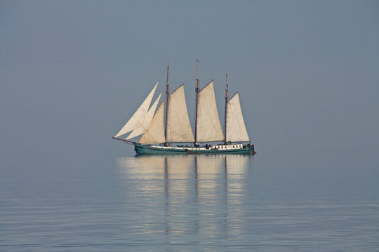 Segler auf dem Ijsselmeer