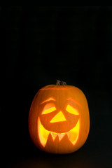 Lighted Halloween Pumpkin