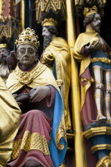 Fototapeta premium statue sur la fontaine