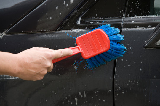 Le lavage de la voiture