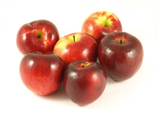 Fototapeta na wymiar red apples