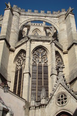 Fototapeta na wymiar Katedra w Narbonne, Aude