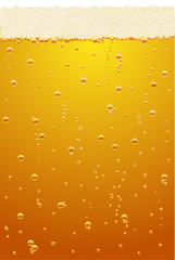 Vector illustration of a beer texture