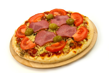 pizza in nahaufnahme