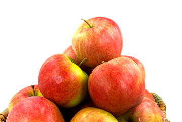 Fototapeta na wymiar Äpfel im Korb