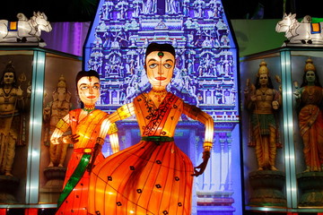 Lantern Performance (India Dancer)