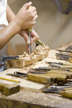 Artesano de la madera