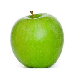 Fresh apple on white background