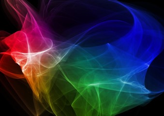 Abstract fractal design ( fantasy modern design background )