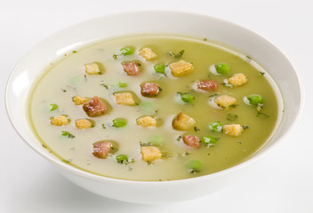Pea Soup with Bacon