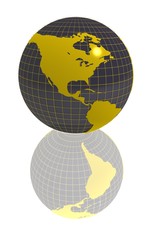 yellow globe