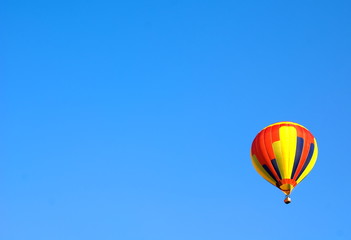 Fototapeta na wymiar Hot Air Balloon Festival in Gatineau, Quebec, Canada.