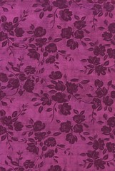 Handmade rose paper - unique, highly detailed