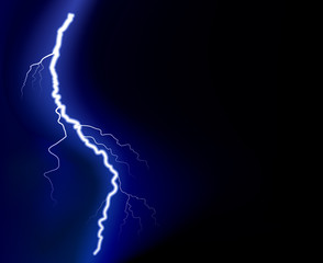 Power electric charge. Vector illustration.