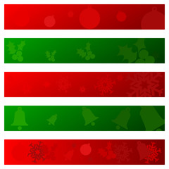 Christmas banners