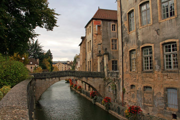 Fototapeta na wymiar Miasto Dole, Franche-Comté
