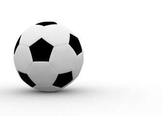 3d model of a football