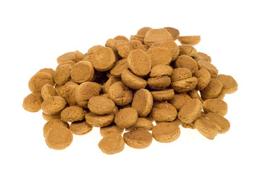pile of pepernoten ( Pfeffernuesse) a typical dutch cookie
