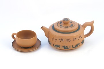 Traditional chinese tea service