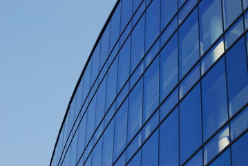 Fototapeta na wymiar façade verre