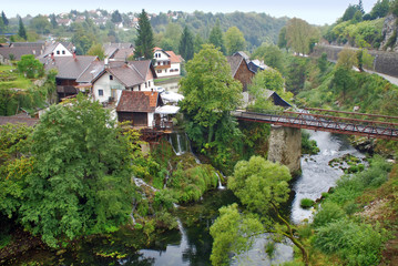 Up View of Slun - Croatia