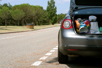 Départ pour les vacances